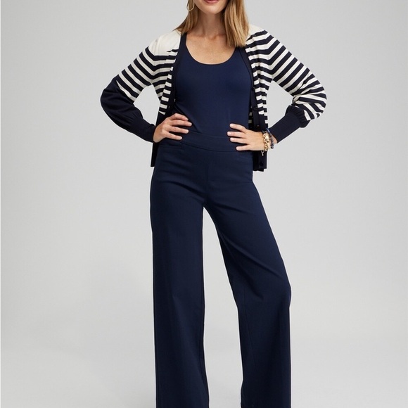 Chico’s Mixed Stripe Cardigan size XL ( Chico’s size 3) - Picture 6 of 8